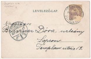 1901 Magyarkeresztúr, Tótkeresztúr; Békeffy kastély, Templom és plébánia, Horváth Imre kastély. Heim...