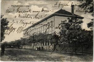 1905 Hajdúböszörmény, Leányiskola. Reich Testvérek kiadása (EK)
