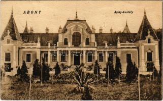 1923 Abony, Ajtay kastély. Járdány Gyula kiadása (EK)