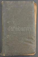 Képeslap gyűjtemény maradvány, főleg festmény, kevés külföldi városkép, régi nagy albumban