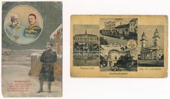10 db főleg MODERN képeslap vegyes minőségben: sok Herkulesfürdő / 10 mostly modern postcards in mixed quality: many Baile Herculane