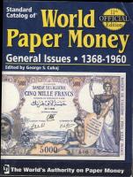 Világ bankjegyei katalógus 1368-1960-ig - Standard Catalog of World Paper Money General Issues, 11. kiadás, használt