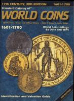 Világ pénzérméi katalógus 1601-1700 - Standard Catalog of WORLD COINS 1601-1700 (3. kiadás), használt