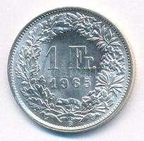 Svájc 1965B 1Fr Ag T:1- Switzerland 1965B 1 Franc Ag C:AU Krause KM#24