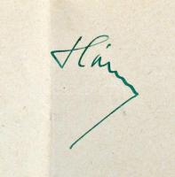 1942 Bp., Hóman Bálint (1885-1951) vallás- és közoktatásügyi miniszter autográf aláírása kinevezési ...