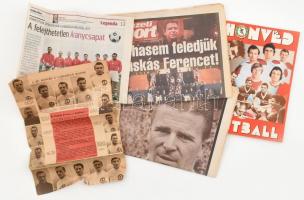 1967-1971 Vegyes labdarúgással kapcsolatos újságok