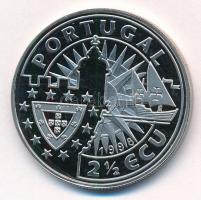 Portugália 1998. 2 1/2 ECU Cu-Ni "Afonso de Albquerque" T:PP Portugal 1998. 2 1/2 ECU Cu-N...