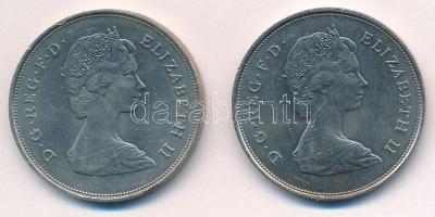 Nagy-Britannia 1981. 25p Cu-Ni "Károly és Diana esküvője" (2x) T:1- 
United Kingdom 1981....