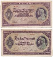 1945. 100P (7x) T:III köztük: kis szakadás, anyaghiány, folt
Adamo P18