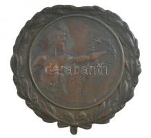 1952. Vörös Meteor S.E. bronz sport díjérem 1952. III. gravírozással (55x56mm) T:1-