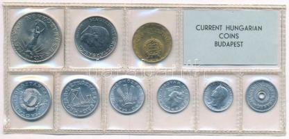 1973. 2f-10Ft (9xklf) érmés forgalmi sor fóliatokban T:1 Adamo FO6