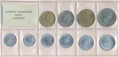 1983. 2f-20Ft (10xklf) érmés forgalmi sor fóliatokban T:1 Adamo FO16