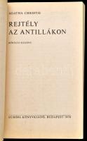 4 db Agatha Christie: Balhüvelykem bizsereg, Úti célja ismeretlen, Rejtély az Antillákon, Az alibi. ...