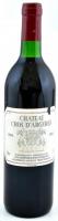 1994 Chateau Cros d Argeres Minervois, Languedoc-Roussillon, bontatlan palack francia vörösbor, 12,5%, 0,75 l.