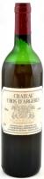 1994 Chateau Cros d Argeres Minervois, Languedoc-Roussillon, bontatlan palack francia vörösbor, 12,5%, 0,75 l.