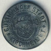 Német Birodalom/Weimari Köztársaság/Kircheim u. Teck 1918. 10Pf szükségpénz T:3/3+