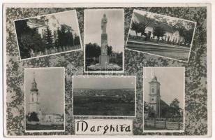 1940 Margitta, Marghita; templomok, vasútállomás, hősök szobra / churches, railway station, military statue