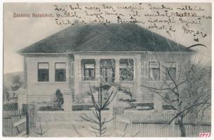 1913 Berettyószéplak, Bihar-Széplak, Széplak, Suplacu de Barcau; Főjegyzői lak / notary's house (EK)