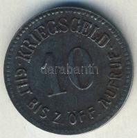 Német Birodalom/Weimari Köztársaság/Glatz DN 10Pf szükségpénz T:2-/3