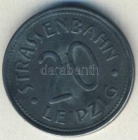 Német Birodalom/Weimari Köztársaság/Leipzig, Strassenbahn DN 20Pf szükségpénz T:2/3