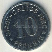 Német Birodalom/Weimari Köztársaság/Ohligs 1920. 10Pf szükségpénz T:2-/3