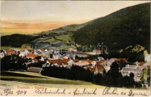 1904 Trencsénteplic, Trencianske Teplice; látkép. Hermann Seibt kiadása / general view (Rb)