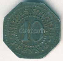 Német Birodalom/Weimari Köztársaság/Schwarzburg-Sonderhausen DN 10Pf szükségpénz T:3