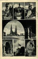 1943 Szeged, részletek. Szépkuti Sándor kiadása (Rb)