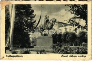 Székesfehérvár, Szent István szobra (EB)
