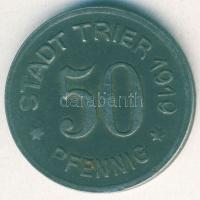 Német Birodalom/Weimari Köztársaság/Trier 1919. 50Pf szükségpénz T:2/3