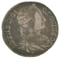 1743. 10 Denár Ag "Mária Terézia" T:2- patina, kis karc
Huszár: 1723, Unger III.:1255