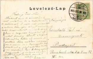 1905 Pápa, Református főiskola. Kis Tivadar kiadása (EK)