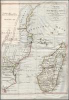 1811 Térképgyűjtemény. 4 db térkép Afrika, Guinea, (Charte von Bambuk 16x18 cm, Charte von Niedergui...