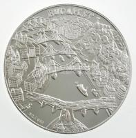 Bognár György (1944-) "Országház" Budapest nevezetességei sorozat, Ag emlékérem dísztokban...