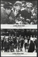 1969 ,,Pál utcai fiúk" című film jelenetei és szereplői, 9 db vintage produkciós filmfotó, 18x24 cm