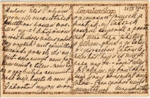 1916 In Hoc Signo Vinces. Központi Hatalmak propagandalap. Rigler József Ede kiadása / "In this...