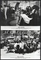 1980 ,,Ballagás című magyar film jelenetei és szereplői, 6 db vintage produkciós filmfotó, 18x24 cm