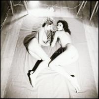 cca 1989 előtt készült akt felvételek, Menesdorfer Lajos (1941-2005) budapesti fotóművész hagyatékáb...