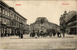 Szeged, Klauzál tér, Bruckner Dezső és Grosz Testvérek üzlete (EK)