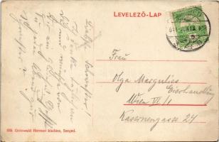 Szeged, Klauzál tér, Bruckner Dezső és Grosz Testvérek üzlete (EK)