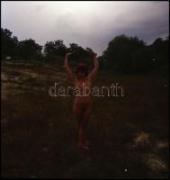 cca 1990 előtt készült akt felvételek, Menesdorfer Lajos (1941-2005) budapesti fotóművész hagyatékáb...