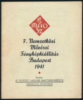 1941-1943 Háború előtti fotóművészeti katalógus tétel, 3 db: 

1941 7. Nemzetközi Művészi Fényképk...