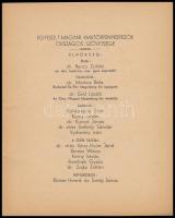 1941-1943 Háború előtti fotóművészeti katalógus tétel, 3 db: 

1941 7. Nemzetközi Művészi Fényképk...