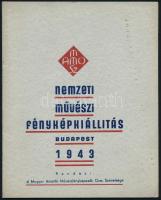 1941-1943 Háború előtti fotóművészeti katalógus tétel, 3 db: 

1941 7. Nemzetközi Művészi Fényképk...