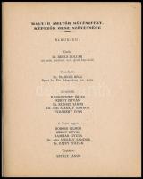 1941-1943 Háború előtti fotóművészeti katalógus tétel, 3 db: 

1941 7. Nemzetközi Művészi Fényképk...