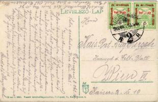 1916 Debrecen, Széchenyi utca. Vasúti levelezőlapárusítás 19. 1916