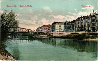 Temesvár, Timisoara; Hunyadi híd. Tóth Béla kiadása / bridge