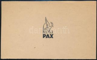 Köla Pax számolócédula, 14x9 cm