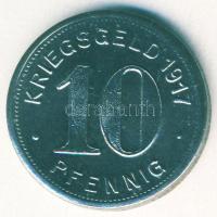 Német Birodalom/Császárság/Elberfeld 1917. 10Pf Fe szükségpénz T:2