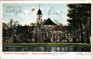 Máriavölgy, Marienthal, Marianka, Mariatál (Pozsony, Pressburg, Bratislava); templom / church
